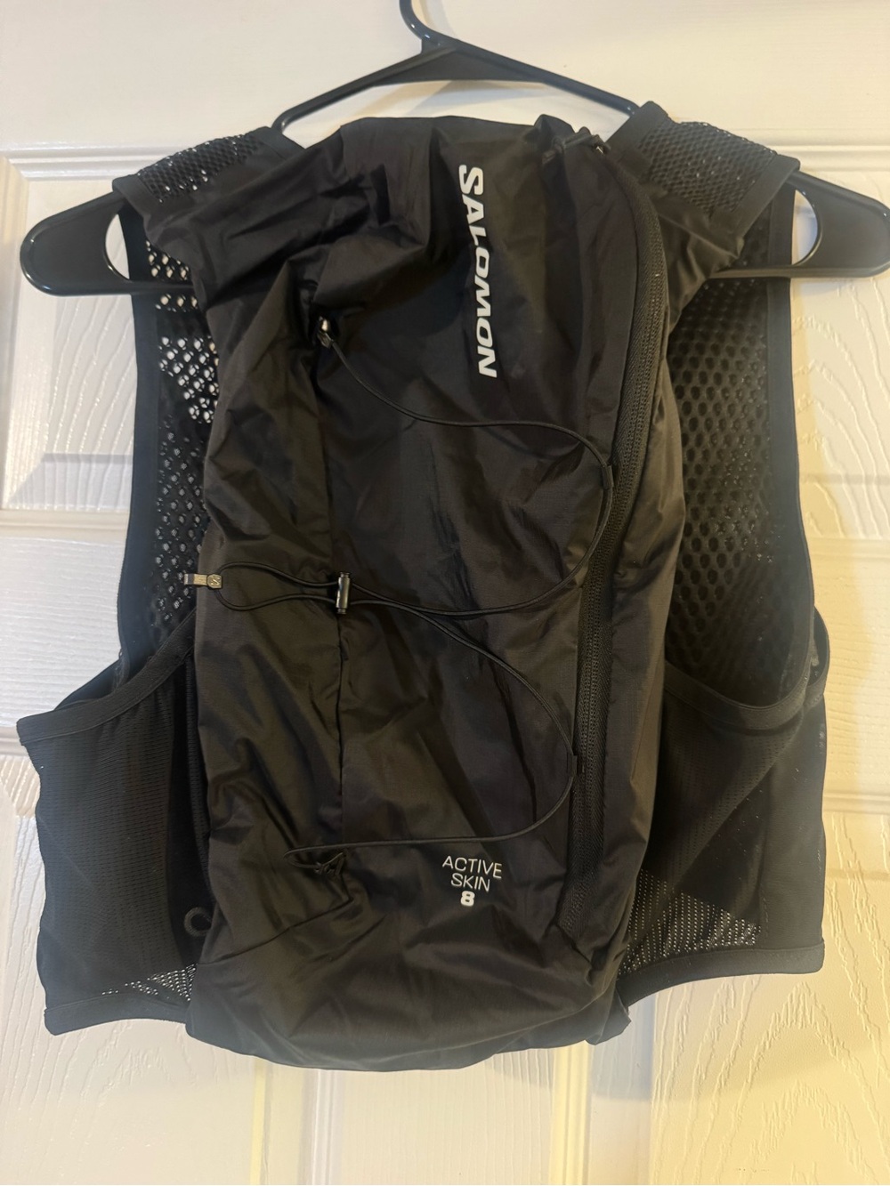 Salomon Black Active Skin 8 Running Vest